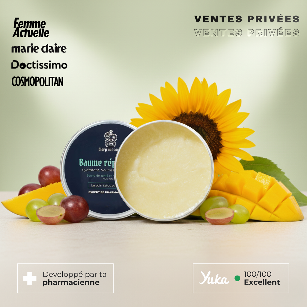 Baume Réparateur Tatouage